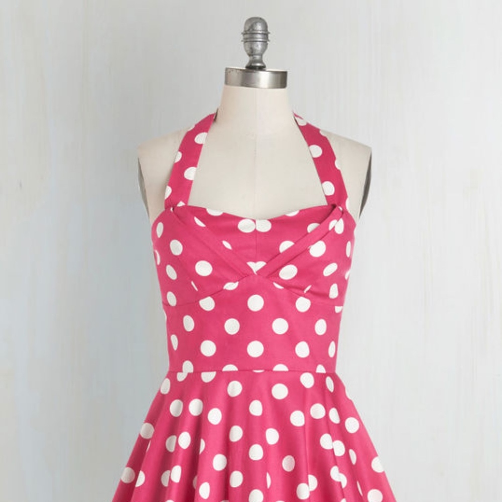 SOLD! Modcloth Traveling Cupcake Dress in Small